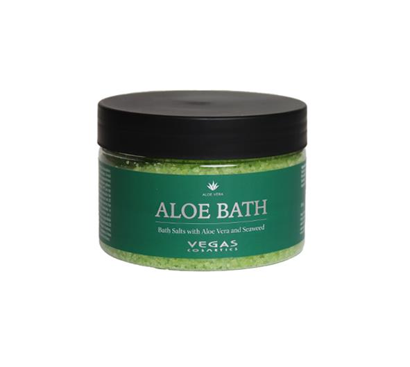Badesalz mit Aloe Vera und Meeresalgen